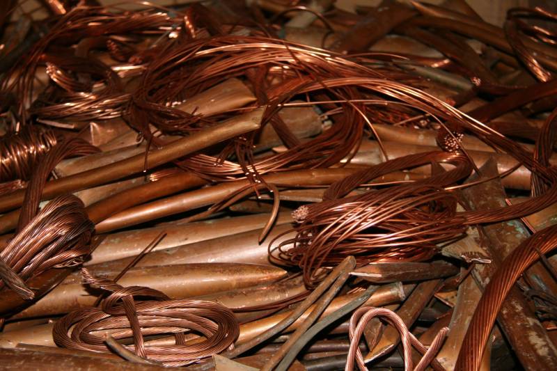 в чем много меди