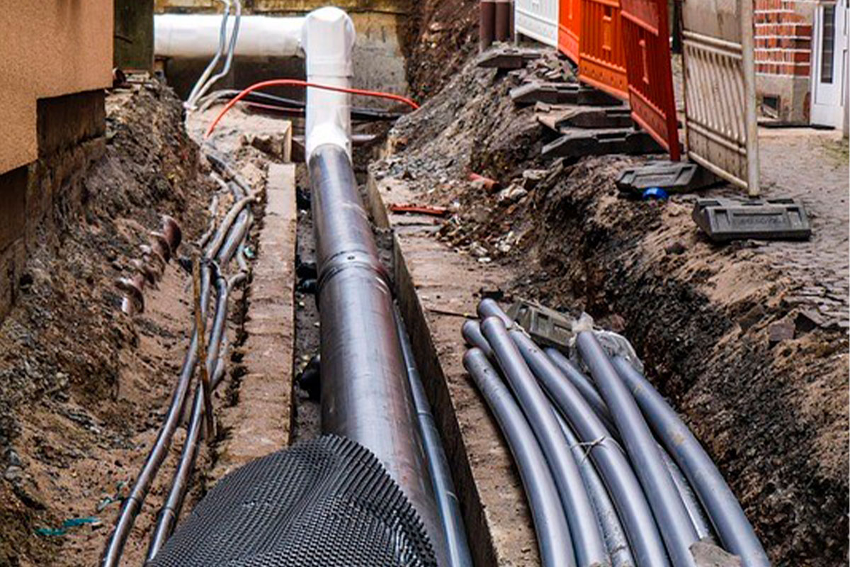 Демонтаж подземных кабелей Выполнение работ по демонтажу кабеля