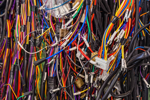 прием медного кабеля в изоляции